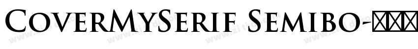 CoverMySerif Semibo字体转换
